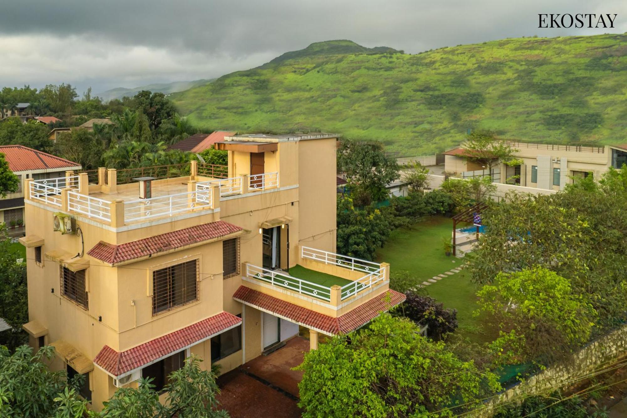 Ekostay Gold - Olive Crest Villa - Spacious Lawn 로나발라 외부 사진